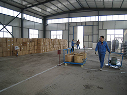 Raw materials warehouse